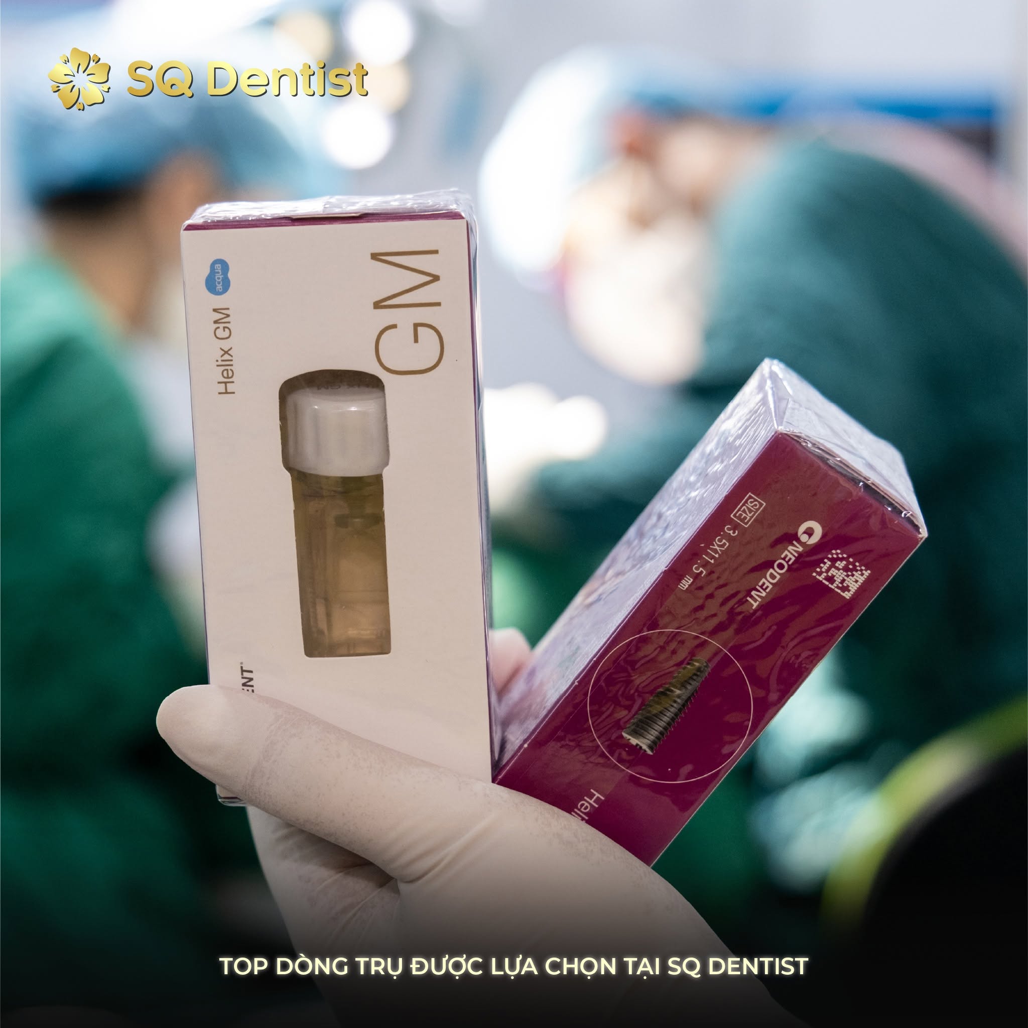 Trụ Implant chính hãng Châu Âu Thụy Sĩ